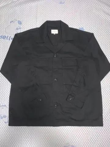 Lounge Wear by BEND 블랙 밀리터리 자켓