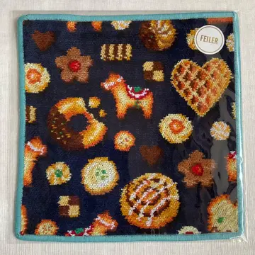 페이러 손수건*피카타임*네이비 [ WEB 한정판 ] *미사용 새상품