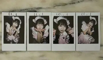 모치즈키 모모 할로윈 코스프레 폴라로이드 4장 세트