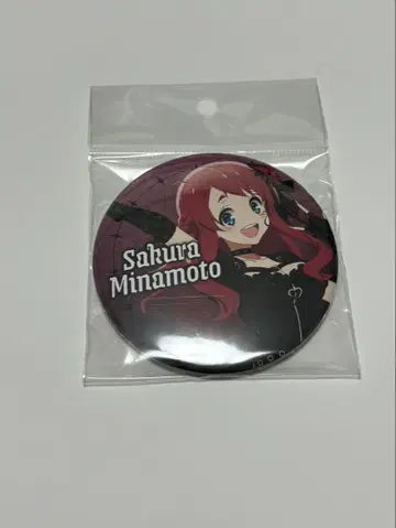 좀비랜드 사가 미나모토 사쿠라 캔뱃지 이케부쿠로