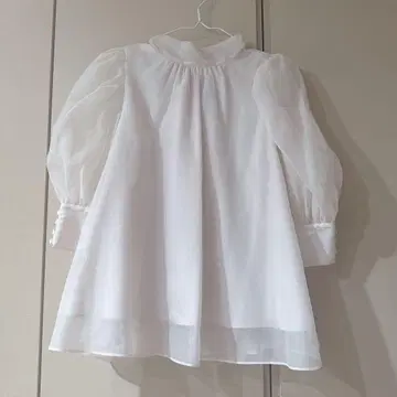 퍼프 슬리브 셔츠 snidel