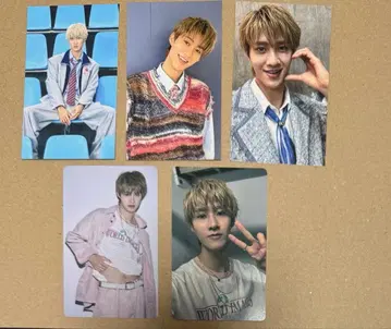 M!LK 소노 슌타 트레이딩 카드 5종 세트