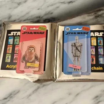 스타 워즈 아크릴 블리스터 이워크 IG-88 아크릴 키링