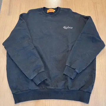 Keboz 블랙 맨투맨 M