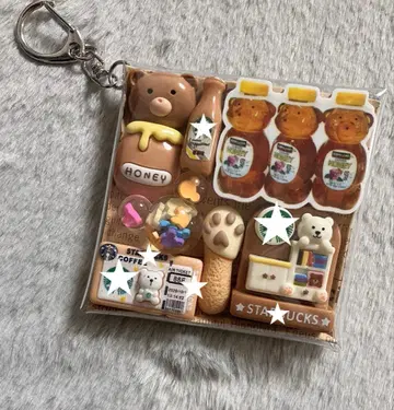 가챠 파우치 [ 곰돌이 허니 곰돌이 카페 ]