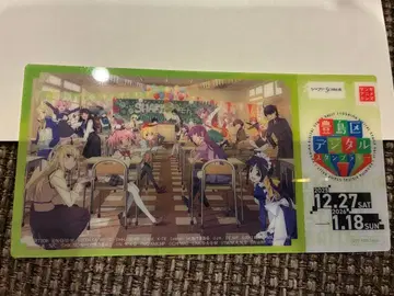 티켓풍 클리어 책갈피 샤프트