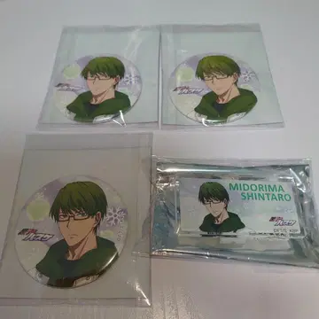 쿠로코의 농구 미도리마 신타로 세트 무빅 캔뱃지 아크릴뱃지 미도리마