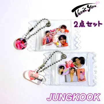 BTS JUNGKOOK 캔디백 참 포함 2개 세트 2