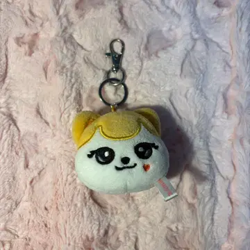 minive ive 리즈 치즈 페이스 키링 cheez