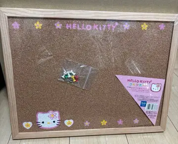 헬로키티 코르크 보드 레트로 레어