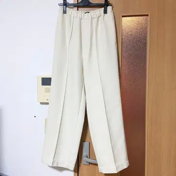 이레브 와이드 팬츠 아이보리