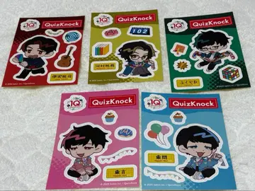 QuizKnock 방송 중 2025 스티커 시트