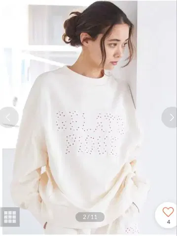 gelato pique 맨투맨 풀오버, 숏팬츠