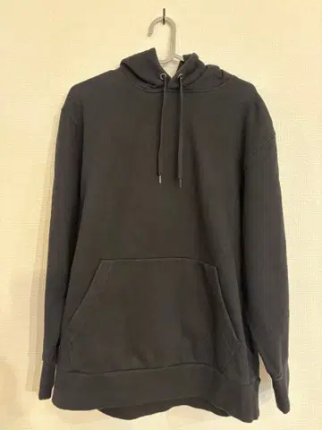 롤링스 블랙 후드 부착 후드티