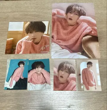 야기 유세이 FANTASTICS 아자자 플라이어 트레이딩 카드