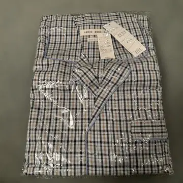 AMOUR MONSIEUR 체크 무늬 파자마