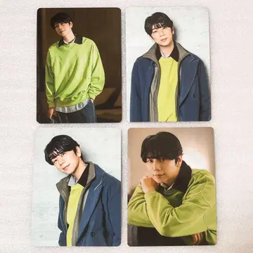 니시야마 코타로 트레이딩 카드 4장 세트