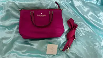 한정판 kate spade 핑크 핸드백