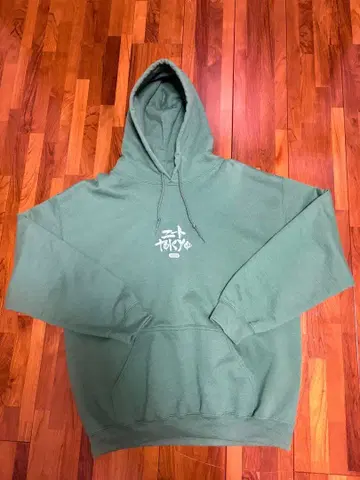 니트 도쿄 2022 그린 후드티