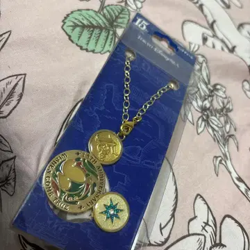 디즈니 골드 키링 나침반 디자인