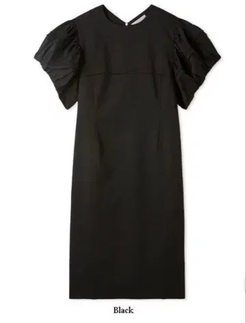 [ 새상품급 ] CELFORD 소매 볼륨 코쿤 원피스