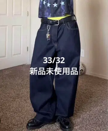 GAP 슈퍼 배기 데님 33/32