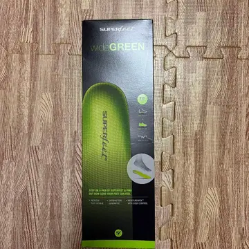 SUPERfeet wideGREEN WIDE 사이즈 인솔