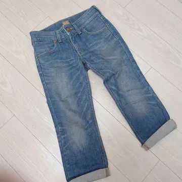 Lee 스트레이트 데님 라이트 블루