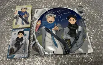 하이큐 코스모 월드 스탬프 랠리 빅 배지 후루다니 아카아시 보쿠토