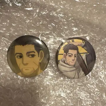 골든 카무이 오가타 햐쿠노스케 얼굴 배지 와시 캔뱃지