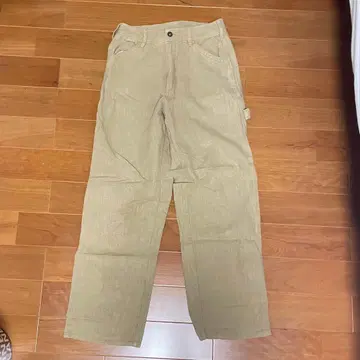 [ Dickies ] 베이지 와이드 팬츠 M 사이즈