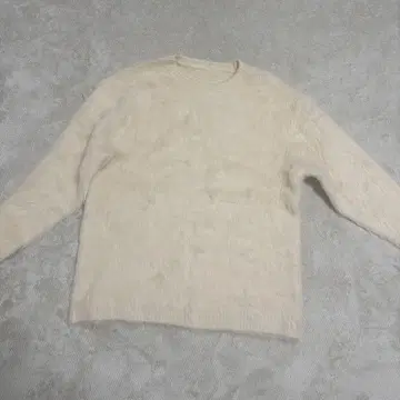 [새상품 미사용] LOWRYS FARM 샤기 튜닉 풀오버