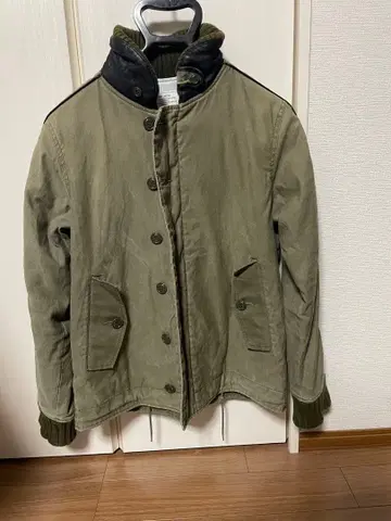 새상품급 WHIZ LIMITED 밀리터리 덱 자켓 M