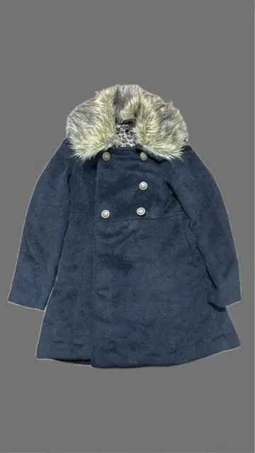 y2k 그런지 헤이세이 갸루 레오파드 무늬 퍼 달린 튜닉 울 코트