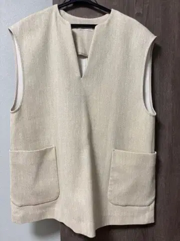 [ cafune ] V넥 트위드 라이크 스키퍼 베스트 일본제