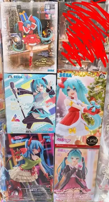 하츠네 미쿠 피규어 세트