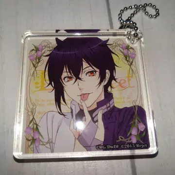 Rejet 13주년 기념 아크릴 큐브 스트랩 Type B 나츠메자카 시키