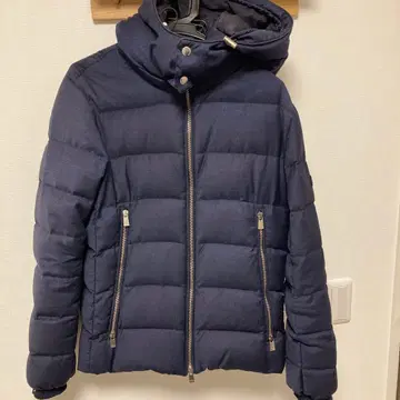 TATRAS 네이비 다운 자켓 후드 부착