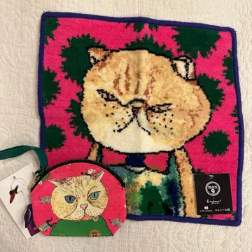 mannine 코인 케이스와 셔닐 핸드 타월