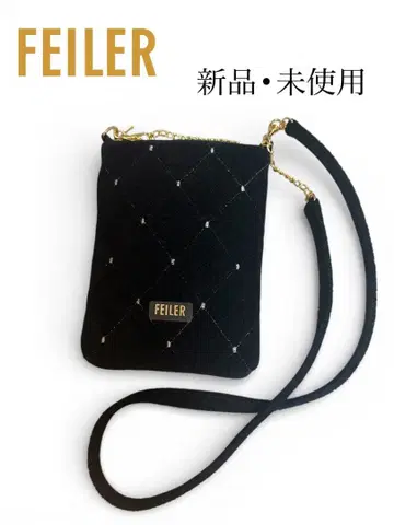 [ 24시간 이내 발송 ] FEILER 블랙 숄더백 새상품 미사용