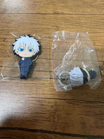 주술회전 사멸회유 러버 키링 고죠 사토루 메지루시 액세서리