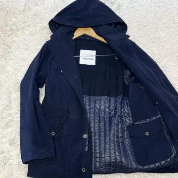 매킨토시 블루종 스탠드 칼라 라이너 탈부착 후드 탈부착