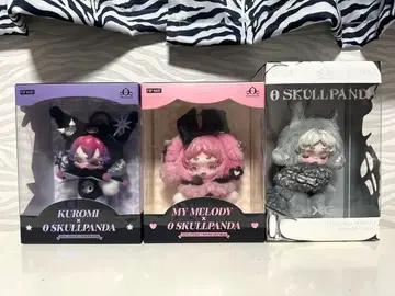 [정품] SKULLPANDA 스컬팬더 쿠로미 마이멜로디 XG