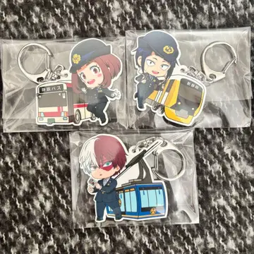 히로아카 시즈테츠 콜라보 러버 키링