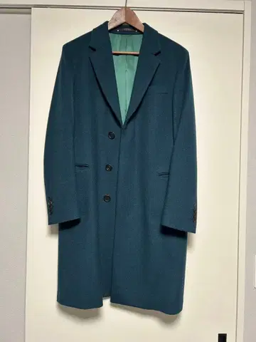 폴 스미스 다크 그린 체스터 코트