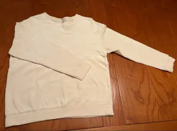 [ 새상품급 ] MUJI 여성 코튼 벨로아 긴팔 룸웨어 세트 S/아이보리