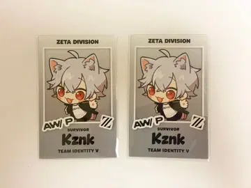 ZETA DIVISION 제5인격 겨울 이야기 포토 카드 카즈네코