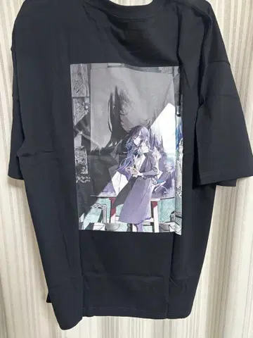 Ado 아트 프린트 XL T셔츠 모나리자의 옆모습