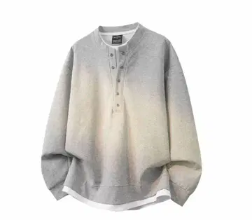 데미지 가공 프린지 마감 다크 블루 와이드 팬츠