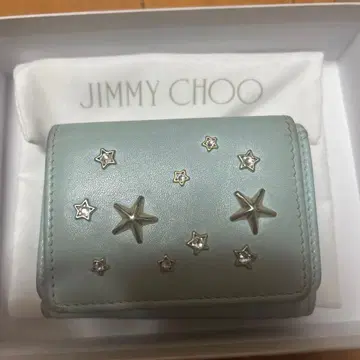 지미추 네모 J U 3단 폴더형 지갑 아이스 블루